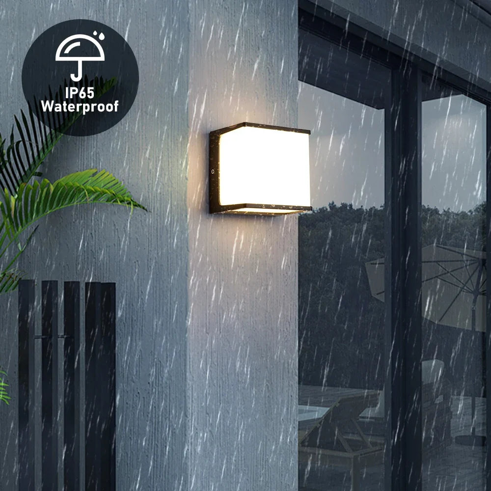 LED Outdoor Wall Light | IP65 Waterproof Aluminium Fixture for Pathways and Gardens