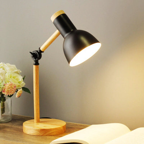 LED Desk Lamp | Scandinavian Wooden Design