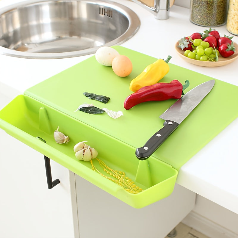 Chopping Board with Detachable Storage Box | Durable Food-Safe Plastic, Non-Slip Design