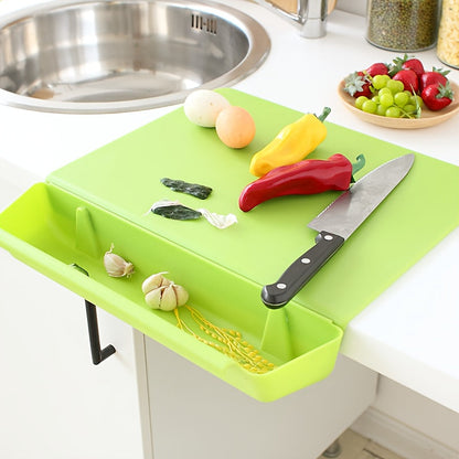 Chopping Board with Detachable Storage Box | Durable Food-Safe Plastic, Non-Slip Design