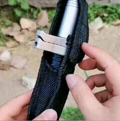 Automatic Self Defense Walking Stick | Alloy Steel, Anti-Slip Grip, Telescopic Design