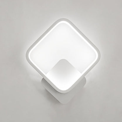 LED Wall Lamp | Modern Square Design with Metal Frame