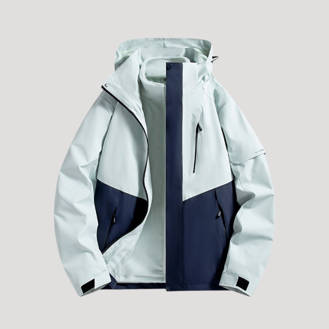 Women's Hooded Jacket | Water-Resistant Finish, Adjustable Hood, Zip Pockets, Relaxed Cut | 10 Colours, S to 5XL