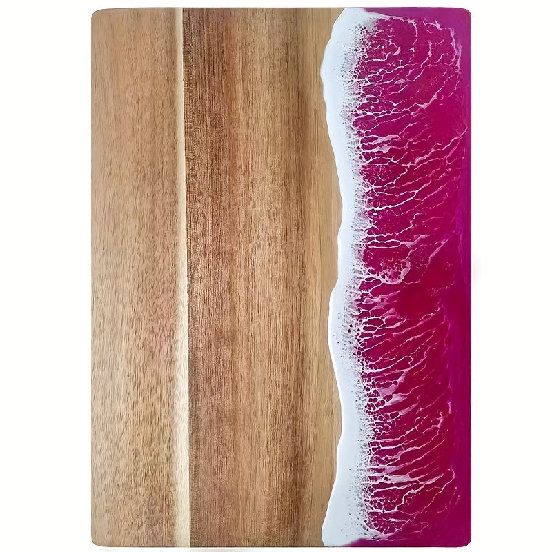 Cutting Board | Ocean Resin Inlay with Acacia Wood