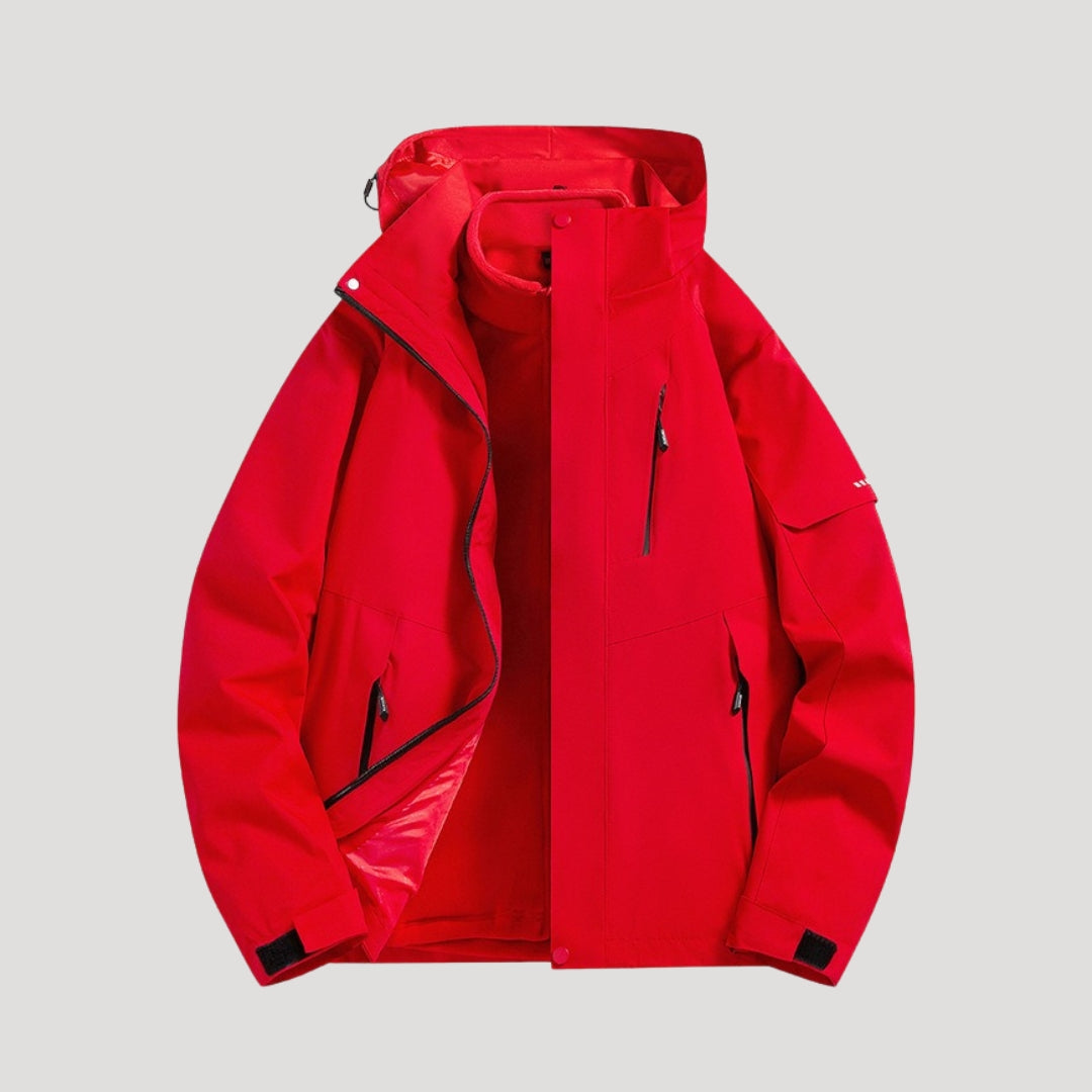 Women's Hooded Jacket | Water-Resistant Finish, Adjustable Hood, Zip Pockets, Relaxed Cut | 10 Colours, S to 5XL