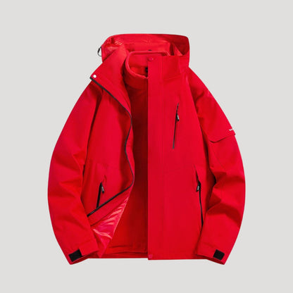Women's Hooded Jacket | Water-Resistant Finish, Adjustable Hood, Zip Pockets, Relaxed Cut | 10 Colours, S to 5XL