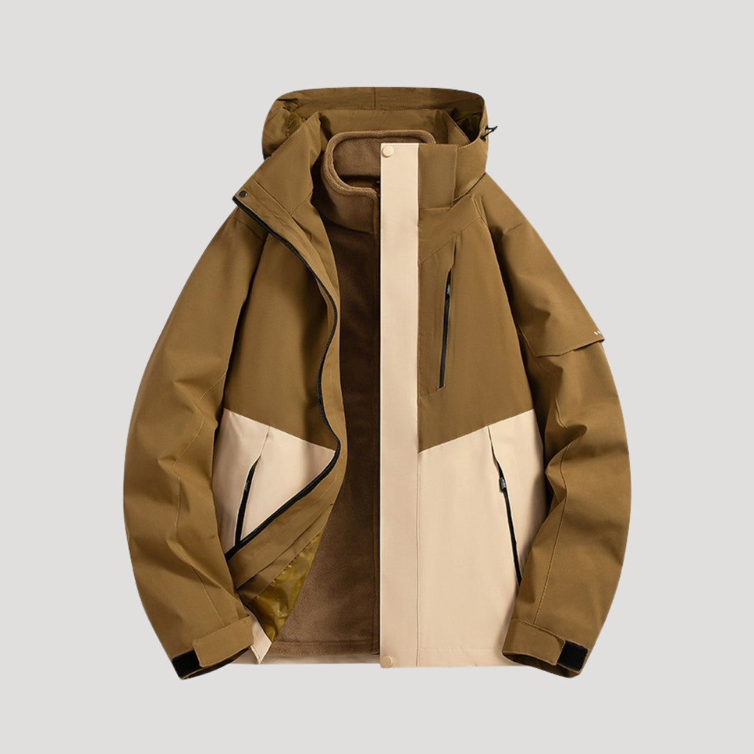 Women's Hooded Jacket | Water-Resistant Finish, Adjustable Hood, Zip Pockets, Relaxed Cut | 10 Colours, S to 5XL