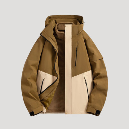 Women's Hooded Jacket | Water-Resistant Finish, Adjustable Hood, Zip Pockets, Relaxed Cut | 10 Colours, S to 5XL