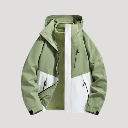 Women's Hooded Jacket | Water-Resistant Finish, Adjustable Hood, Zip Pockets, Relaxed Cut | 10 Colours, S to 5XL