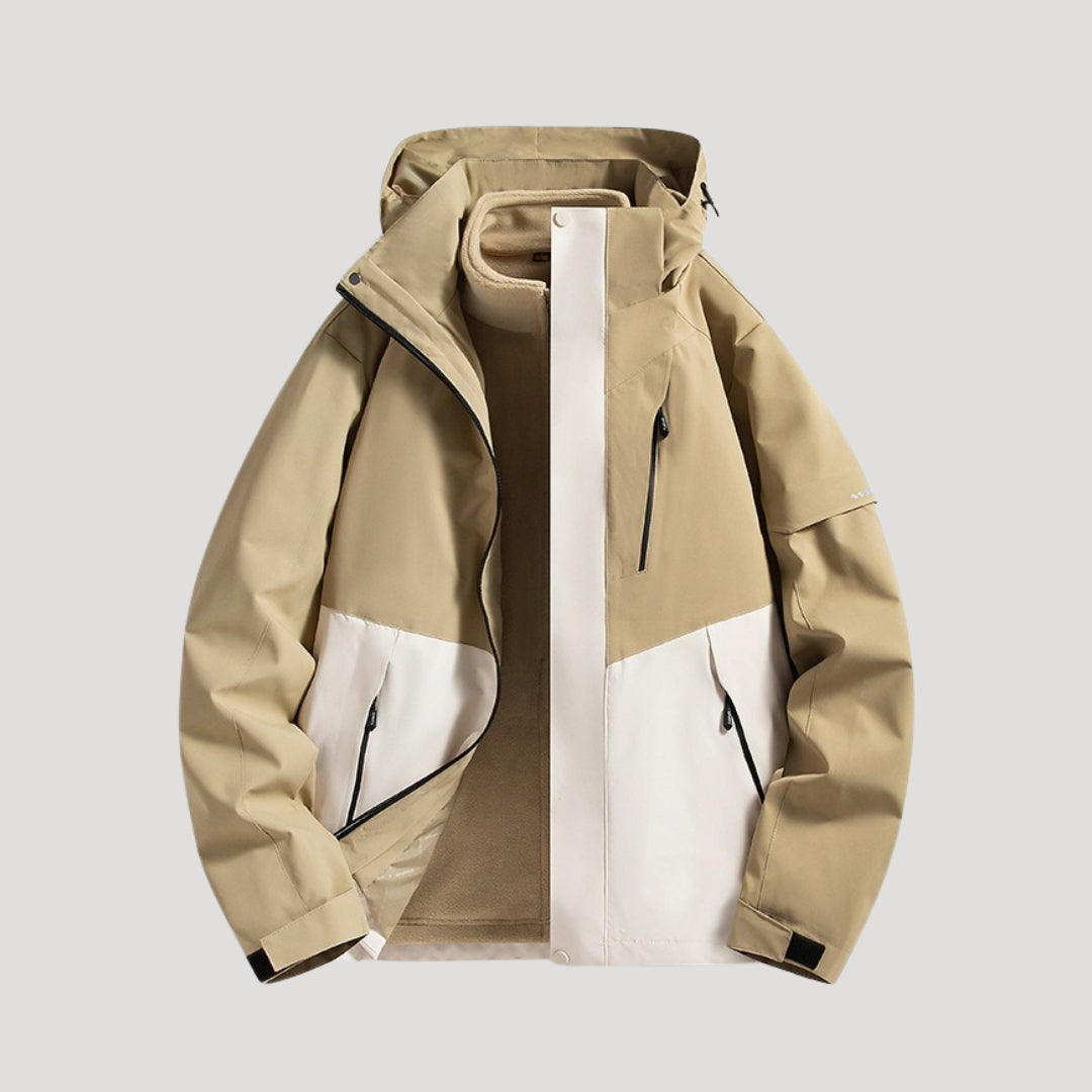 Women's Hooded Jacket | Water-Resistant Finish, Adjustable Hood, Zip Pockets, Relaxed Cut | 10 Colours, S to 5XL
