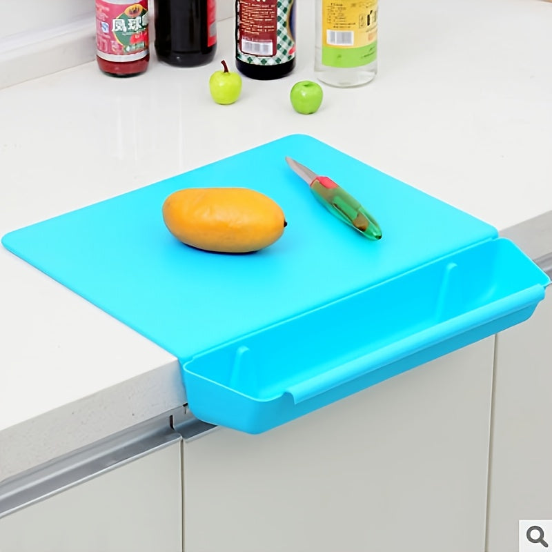 Chopping Board with Detachable Storage Box | Durable Food-Safe Plastic, Non-Slip Design