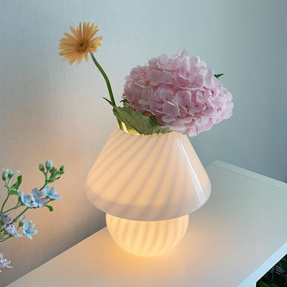 Murano-Style Glass Table Lamp | USB Powered