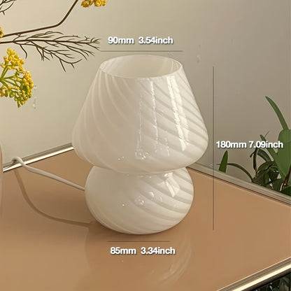 Murano-Style Glass Table Lamp | USB Powered