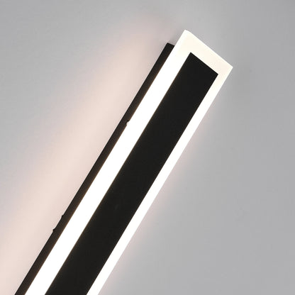 Linear Outdoor Wall Light | IP65 Waterproof LED Bar in Metal and Acrylic | 11.8 to 59 in Hardwired Sconce
