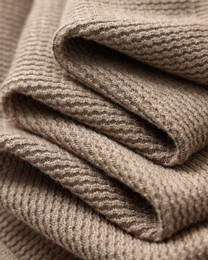 Men's Knit Polo Jumper | Textured Soft Knit, Polo Collar, Long Sleeves, Regular Fit | 4 Colours, M to 2XL