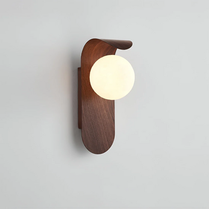 LED Wall Lamp | Minimalist Wooden Design