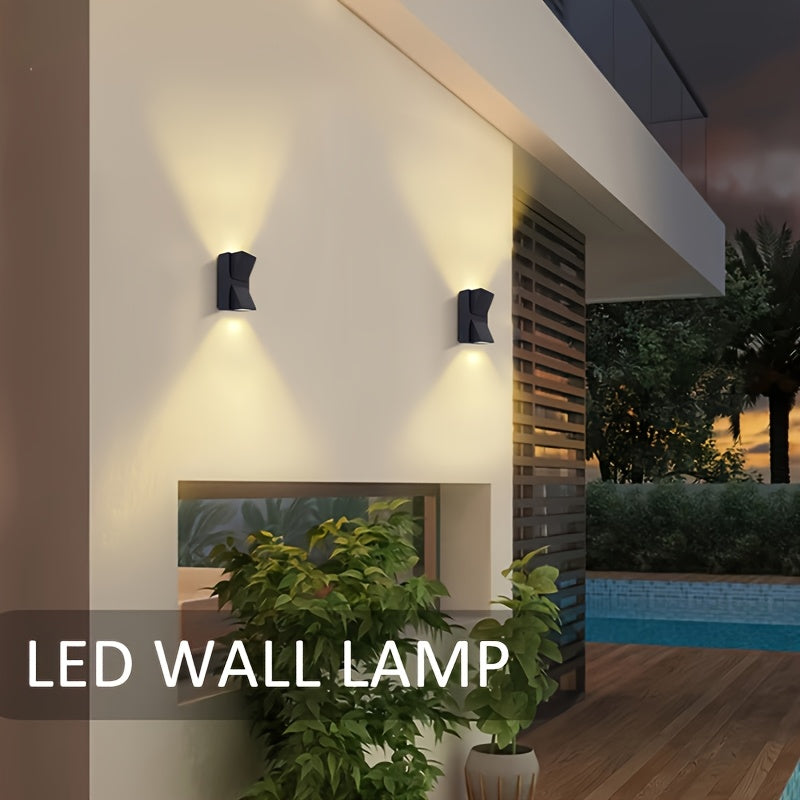 LED Outdoor Wall Light | 3W/6W Waterproof Polycarbonate Modern Design