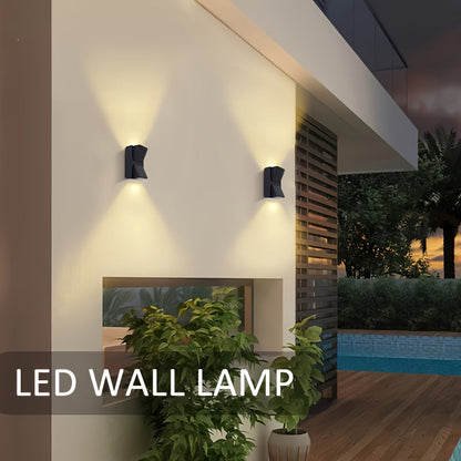 LED Outdoor Wall Light | 3W/6W Waterproof Polycarbonate Modern Design