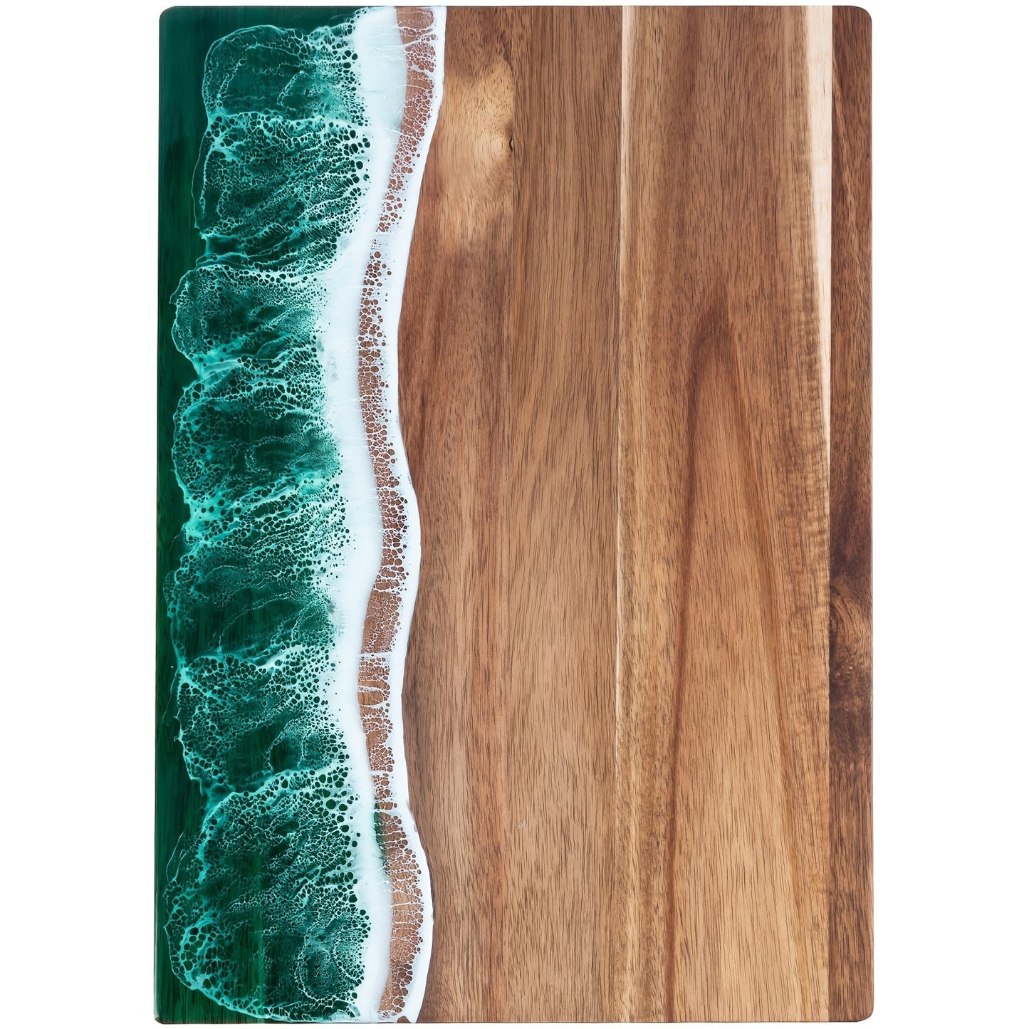 Cutting Board | Ocean Resin Inlay with Acacia Wood