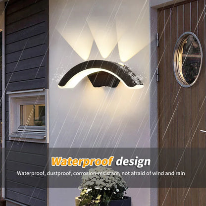 Outdoor Wall Light | IP66 Waterproof Black ABS Lantern for Gardens and Patios