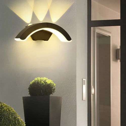 Outdoor Wall Light | IP66 Waterproof Black ABS Lantern for Gardens and Patios