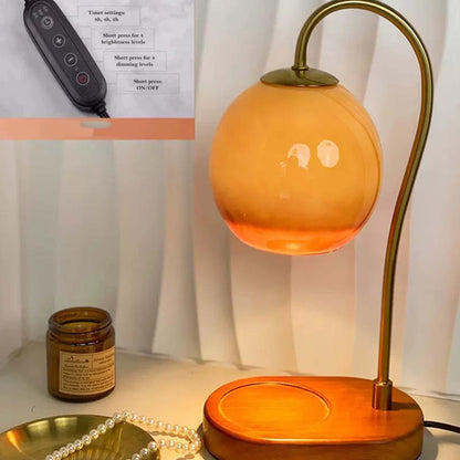 Table Lamp Candle Warmer | Adjustable Brightness