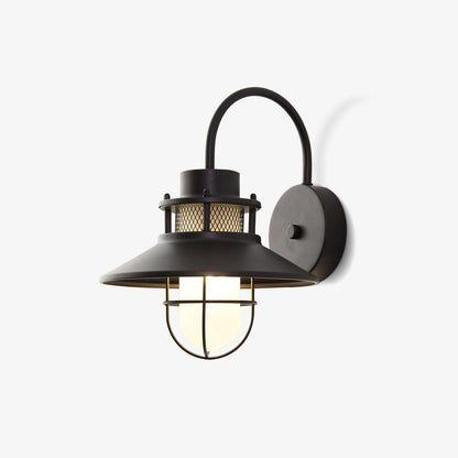 Outdoor Wall Lamp | Industrial Metal Fixture with IP44 Waterproof Rating