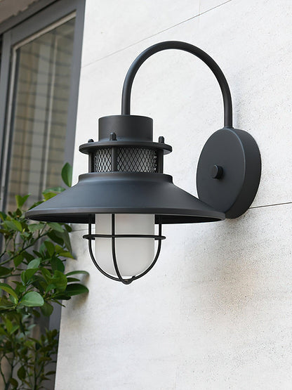 Outdoor Wall Lamp | Industrial Metal Fixture with IP44 Waterproof Rating