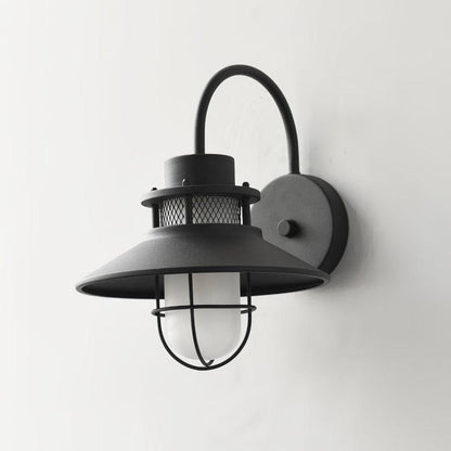 Outdoor Wall Lamp | Industrial Metal Fixture with IP44 Waterproof Rating