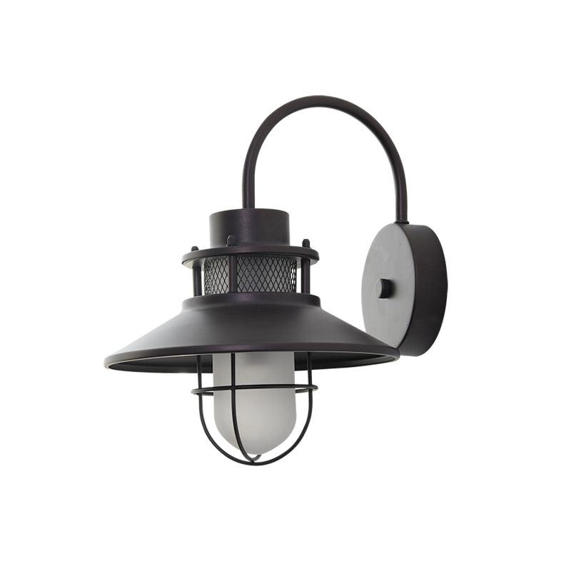 Outdoor Wall Lamp | Industrial Metal Fixture with IP44 Waterproof Rating