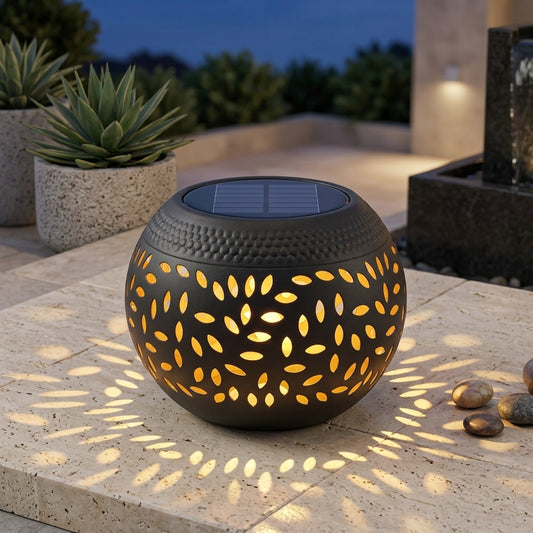 Solar Garden Light | Weather-Resistant Metal | Automatic Day/Night Sensor | IP65 Waterproof