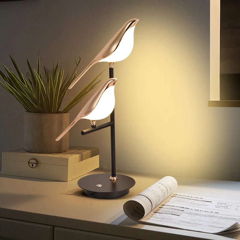 LED Wall Sconce | Nordic Metal Bird Design