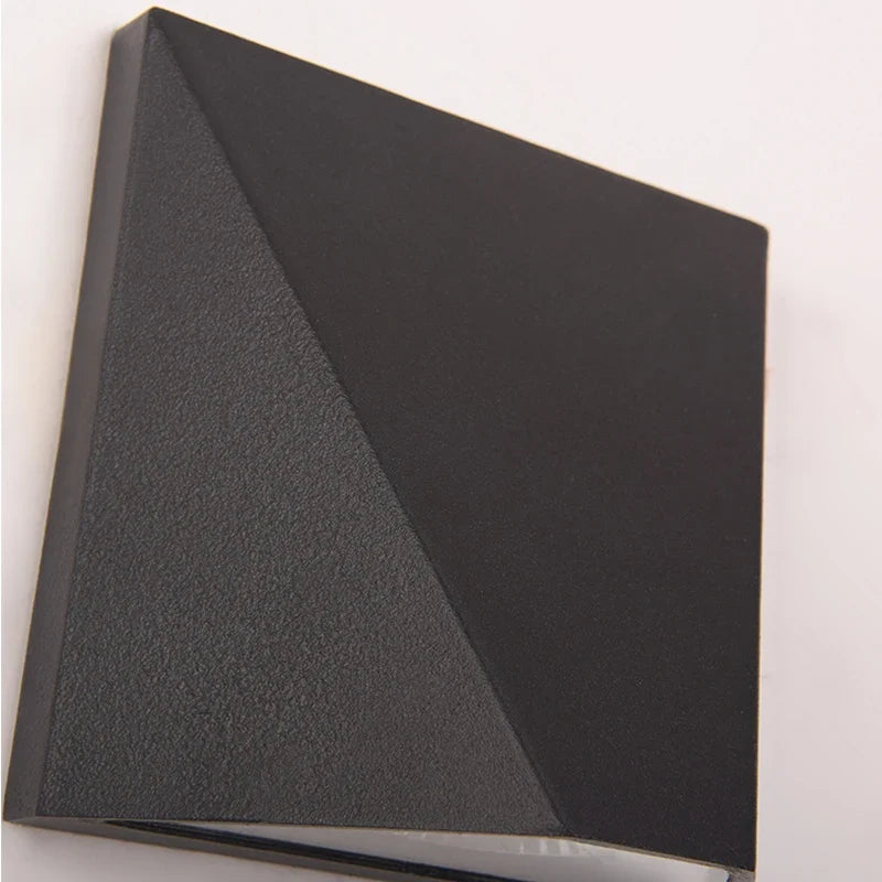 LED Wall Light | IP65 Waterproof Matte Aluminium | Modern Outdoor Fixture