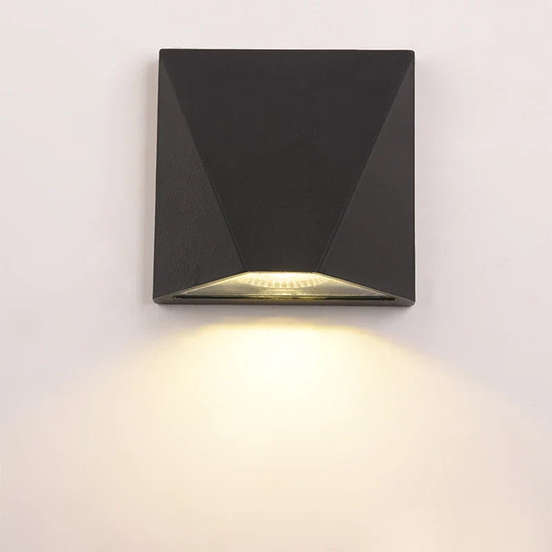 LED Wall Light | IP65 Waterproof Matte Aluminium | Modern Outdoor Fixture