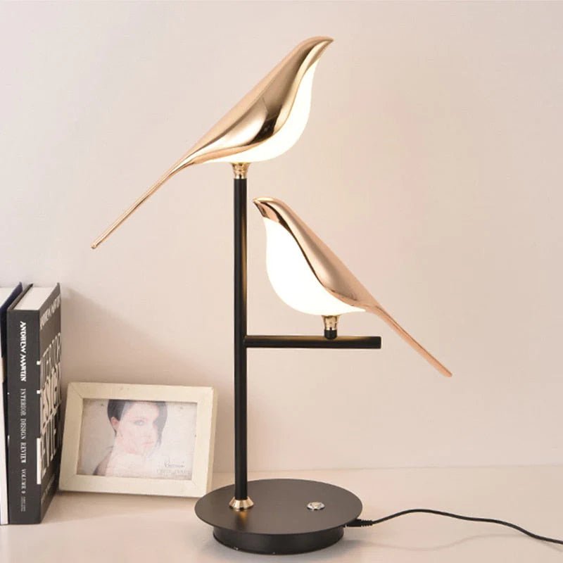 LED Wall Sconce | Nordic Metal Bird Design