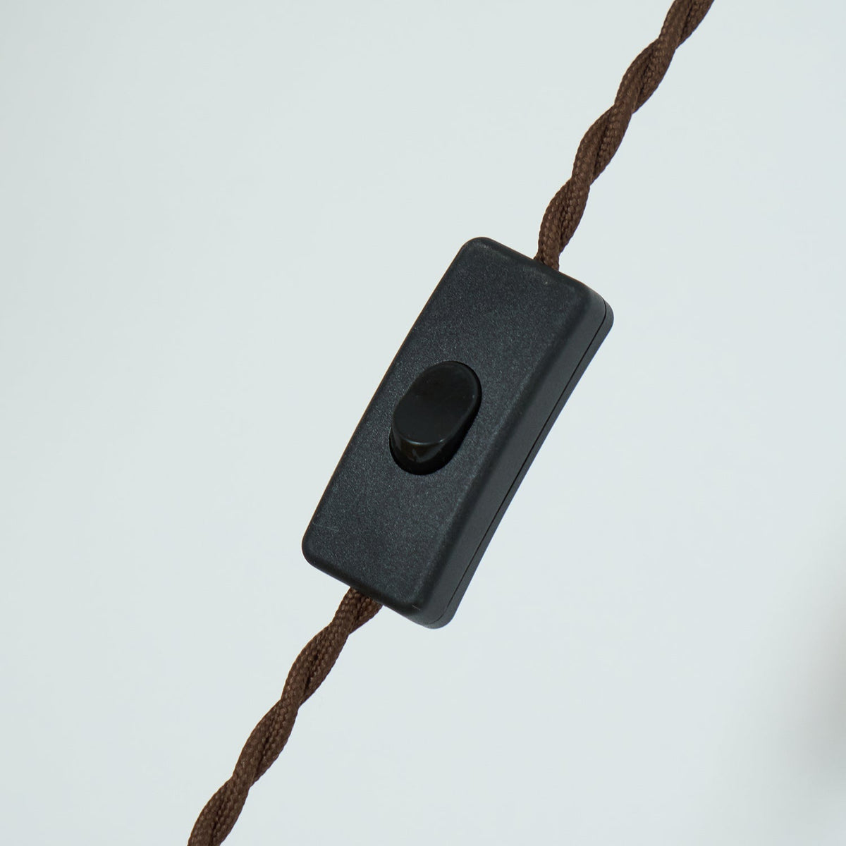 Plug-In Pendant Light | 11 in Tinted Glass Shade on a Turned Wood Stem | 177 in Cord, In-Line Switch, E26