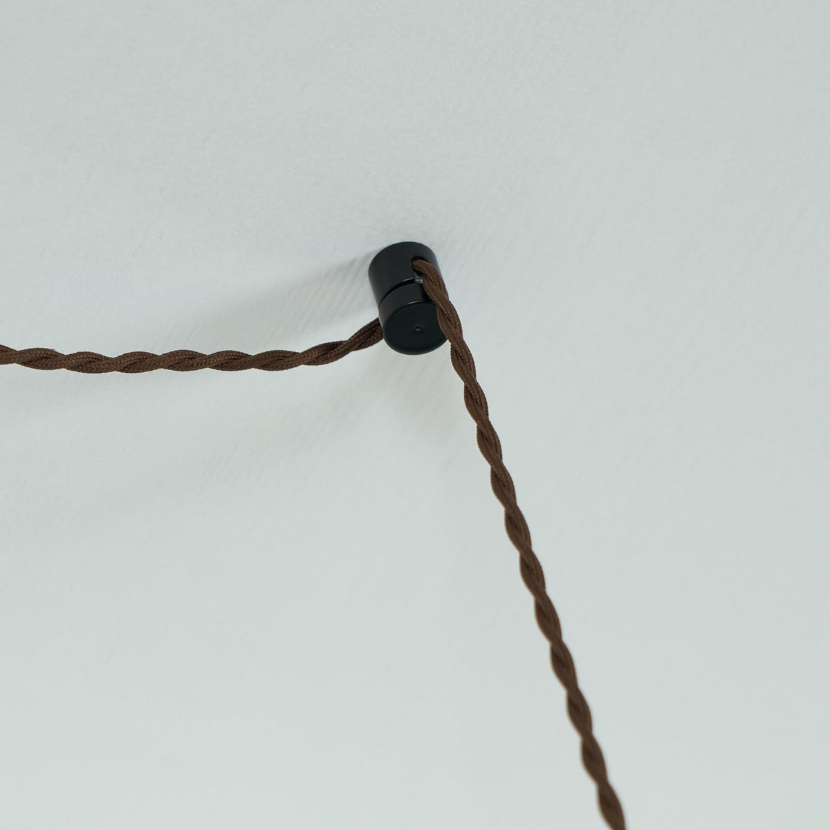Plug-In Pendant Light | 11 in Tinted Glass Shade on a Turned Wood Stem | 177 in Cord, In-Line Switch, E26