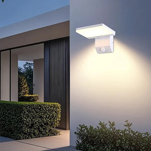 LED Outdoor Wall Light | IP65 Waterproof, Adjustable Foldable Head