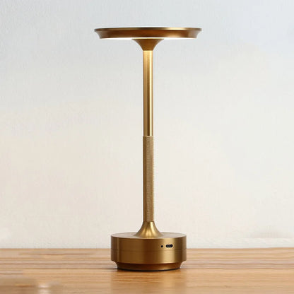 LED Table Lamp | Touch Control Dimming, Matte Aluminium