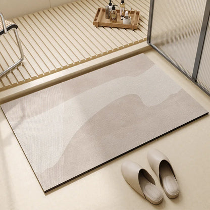 Super Absorbent Bath Mat | Quick-Dry Non-Slip Rubber Backing