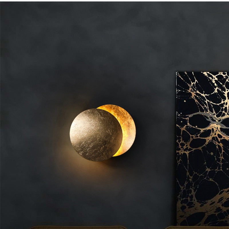 LED Wall Light | Modern Metal Sconce with Resin Finish