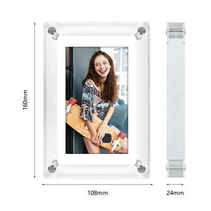 Digital Photo Frame | Acrylic Design with IPS Display