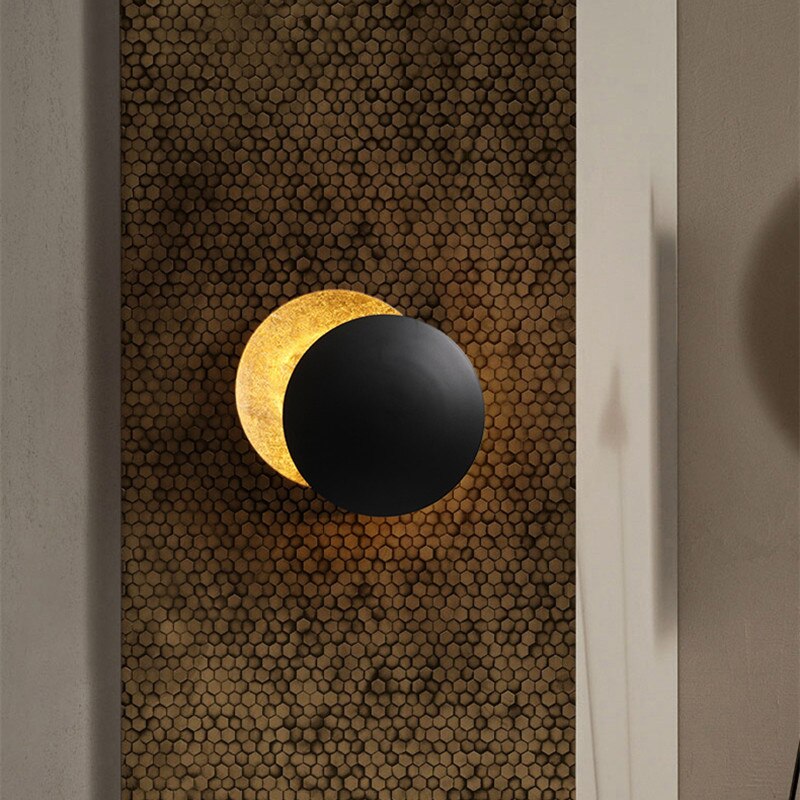 LED Wall Light | Modern Metal Sconce with Resin Finish