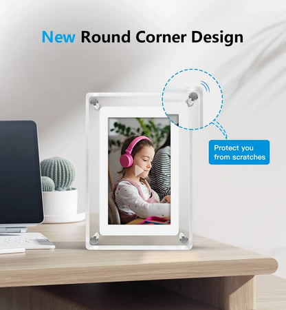 Digital Photo Frame | Acrylic Design with IPS Display