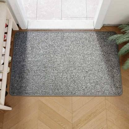 Faux Jute Outdoor Doormat | Non-Slip Rubber Backing