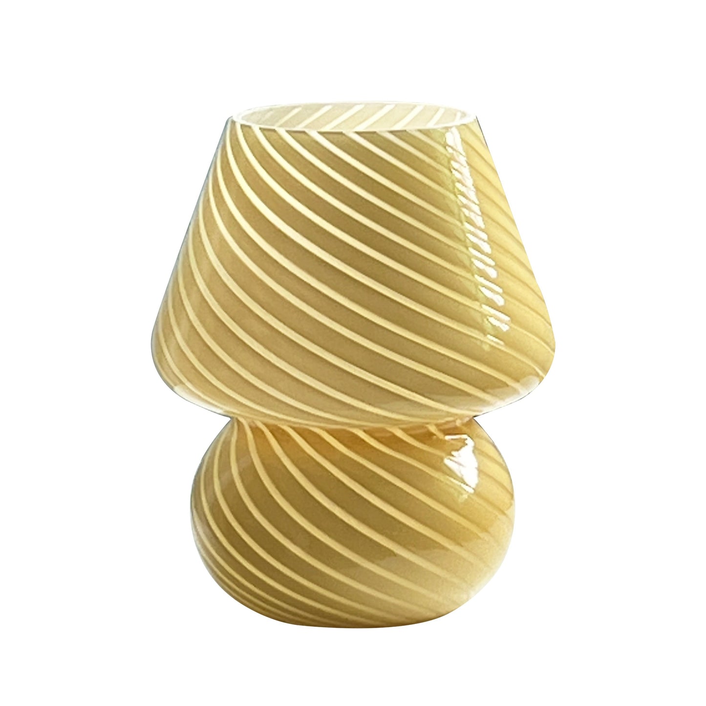 Murano-Style Glass Table Lamp | USB Powered