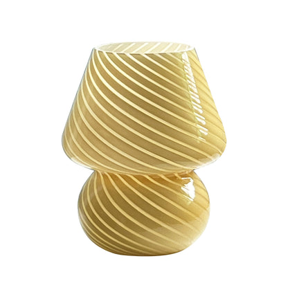Murano-Style Glass Table Lamp | USB Powered