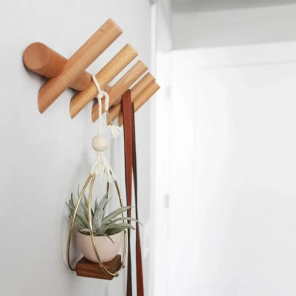 Wall Rack | Solid Oak Wood