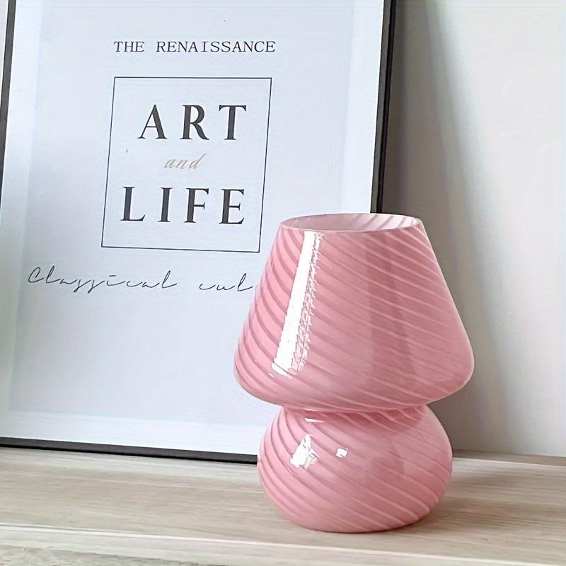 Murano-Style Glass Table Lamp | USB Powered