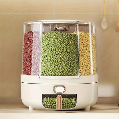 Airtight Food Storage Container | 360° Rotating Design, Large-Capacity